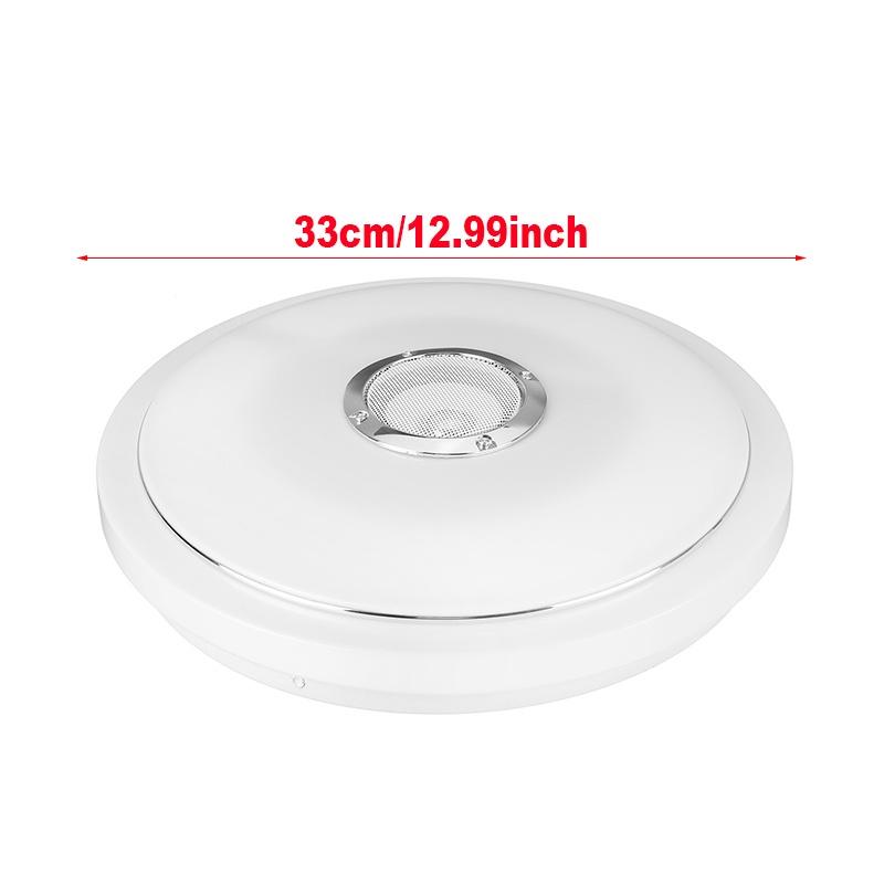 300W 12.99inch LED Bluetooth Music Speaker Lamp Remote+APP Control RGB Ceiling Lights Dimmable Modern Smart Home Party LED Ceiling Lights