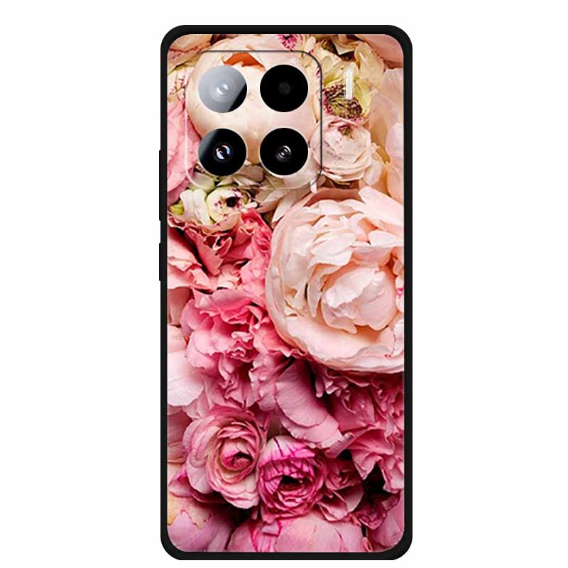 Funda For Xiaomi 15 Pro / 15 5G Case 6.73" Luxury Soft Silicone Back Cover for Xiaomi 15 Phone Case Coque Protection Case 15 Pro