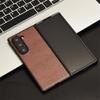 Samsung Galaxy Z Fold 7 Half-Edge Crocodile Leather Case