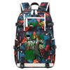 One Piece Zoro Anime Backpack Large Capacity School Bag for Teens Kids