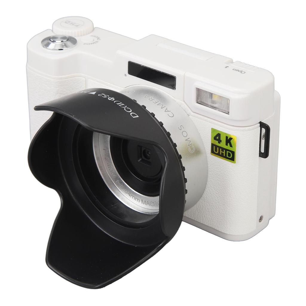Smart Digital Camera Anti Shake 3inch Screen Auto Face Beautifying Function 52mm Interface 16x Zoom 48MP 4K HD Digital Camera
