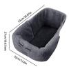Haustier Kinderwagen Matte Winter Hund Katze Kinderwagen Kissen Matte Einlagen Magnetisch für Welpen Kätzchen Autofahrten Spaziergang Park Einkaufen Outdoor
