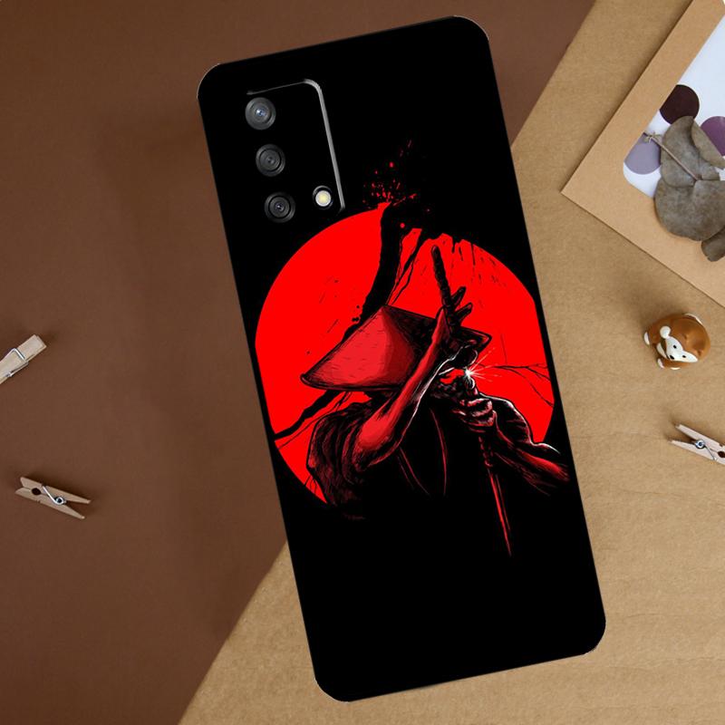 Japan The Samurai Ninja For Oppo A18 A38 A58 A78 A98 A40 A60 A80 A74 A94 A54 A16 A76 A96 A15 A57S A17 A77 Phone Case