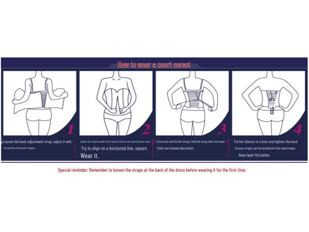 Europäischer & Amerikanischer Stil Brautformendes Korsett Bodysuit