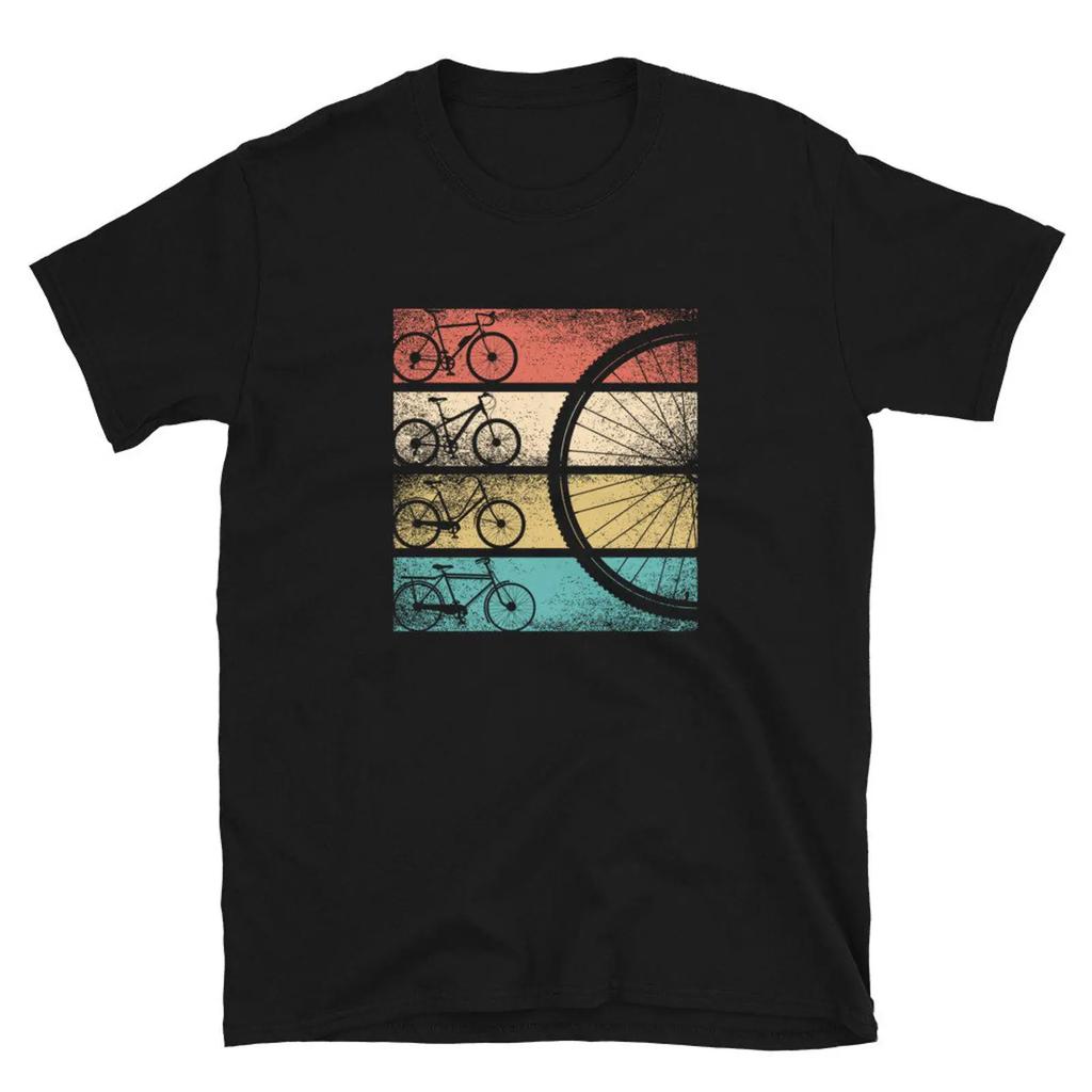 Gravel Bike Mountain Bikes Touring Cyclist T Shirt Vintage Streetwear Comfortable Unisex Fashion Top For Everyday Wear