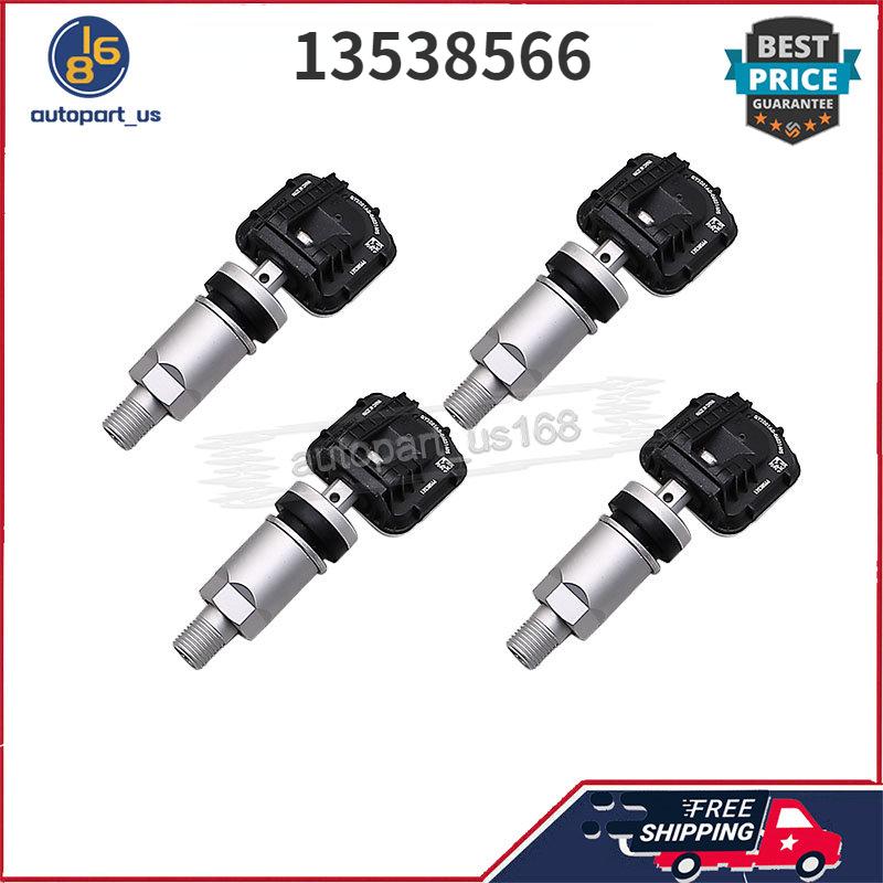 4Pcs TPMS Tire Pressure Monitor Sensor 13538566 For Buick Envision 2.0L