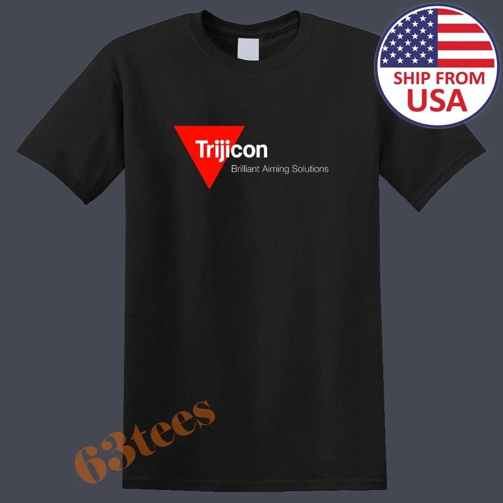 Trijicon Arms Guns Rifles Men s T-Shirt Women s Tee Top Unisex Black Size S to 5XL S