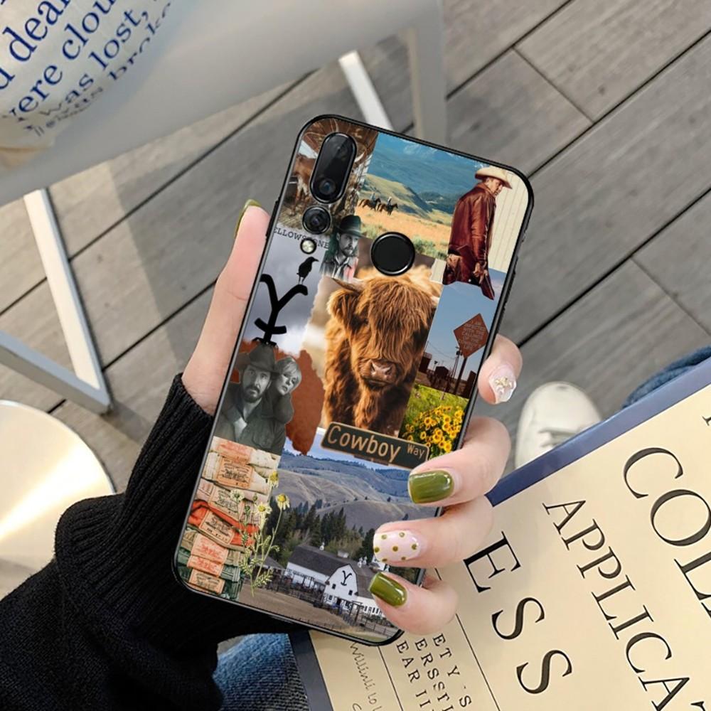 American TV Series Yellowstone Phone Case For Huawei Y9 6 7 5 Prime Enjoy 7s 7 8 Plus 7a 9e 9plus 8E Lite Psmart Shell