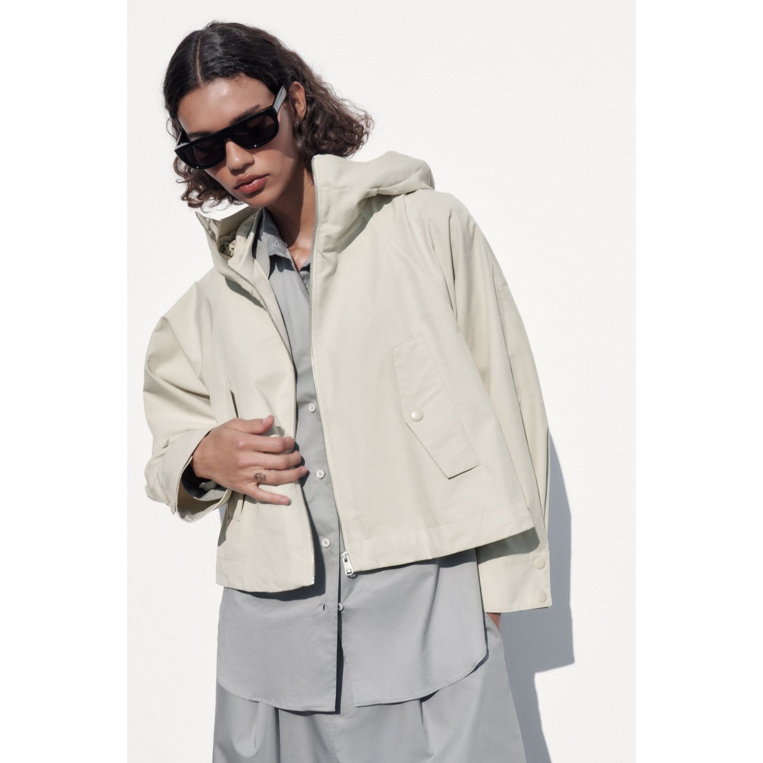 

WATER-REPELLENT SHORT PARKA