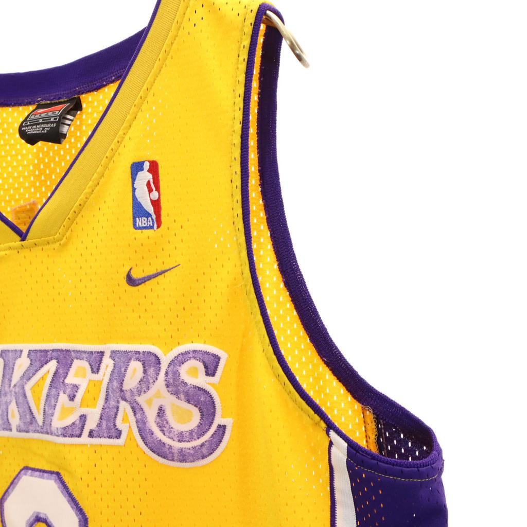 Nike NBA LAKERS BRYANT 8 No Sleeve Mesh Game Shirt Tank Top L Lakers Men's Used