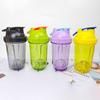 Shaker Tasse Proteinpulver Mahlzeitenersatz Rührbecher Fitness Sport Wasserbecher Waage Tragbar Rührball Kunststoff Wasserbecher