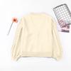 Women's Solid Color Long Sleeved Button Knit Cardigan Jacket Sweater Knit Sweater