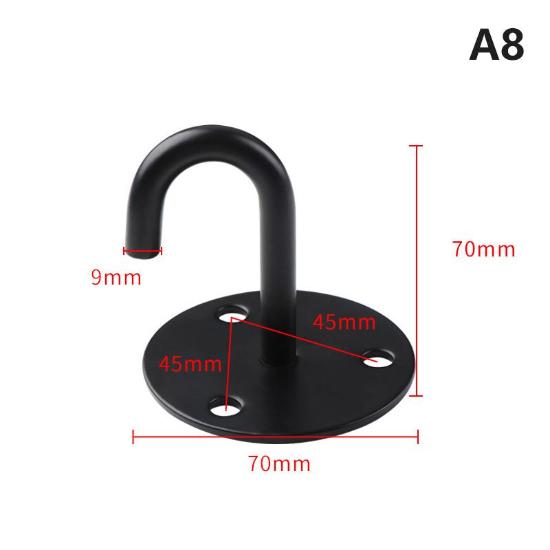 Haczyk Koronowy Ścienny Haczyk Sufitowy Okucia Stal Nierdzewna Płytka Oczkowa Prostokątna Płytka Oczkowa Metalowa Klamra Pierścieniowa Haczyk Klamra Pokładowa Klamra