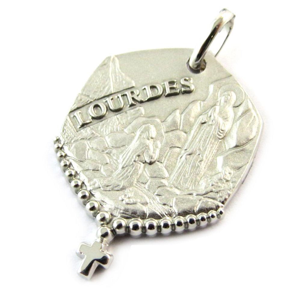 

Altesse [N3329] - Серебряный кулон Дева Мария (Богоматерь Лурдская)