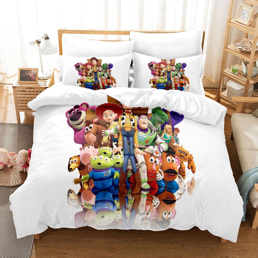 Printed Three-Dimensional 3D Digital Home Textile Three-Piece Children'S Home Textile Kit