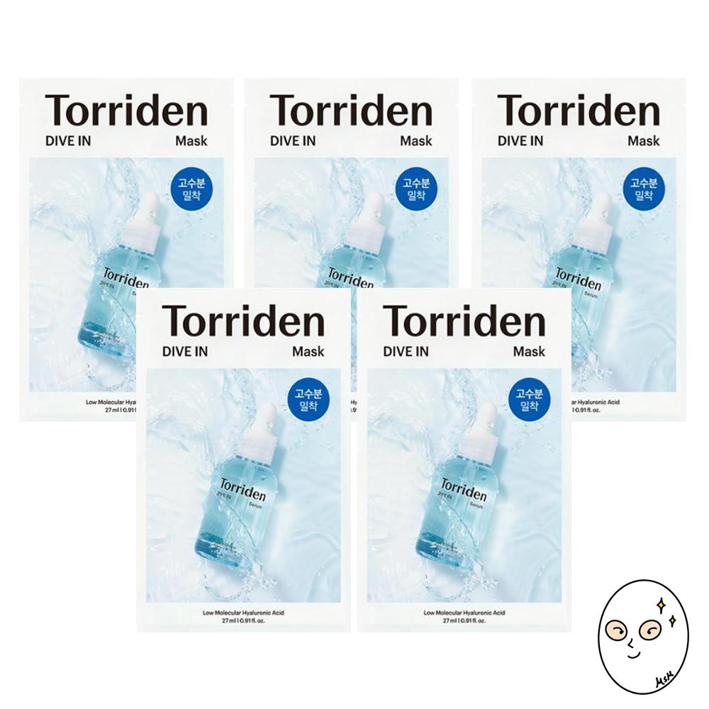 

TORRIDEN Sheet Mask – 27ml (Option 3) Hyaluronic 5PCS
