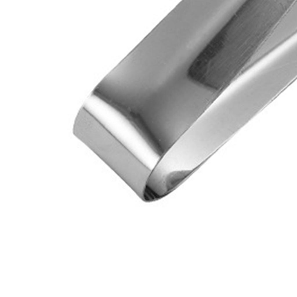 Ice Tong Stainless Steel Small Cube Serving Appetizers Tong Kitchen Clip with Teeth for Party