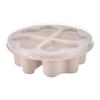 4 Grid Snack Containers Reusable Meal Prep Lunch Containers Portable For Kids And Adults Home Snack Storage Bottles Kitchen Tool