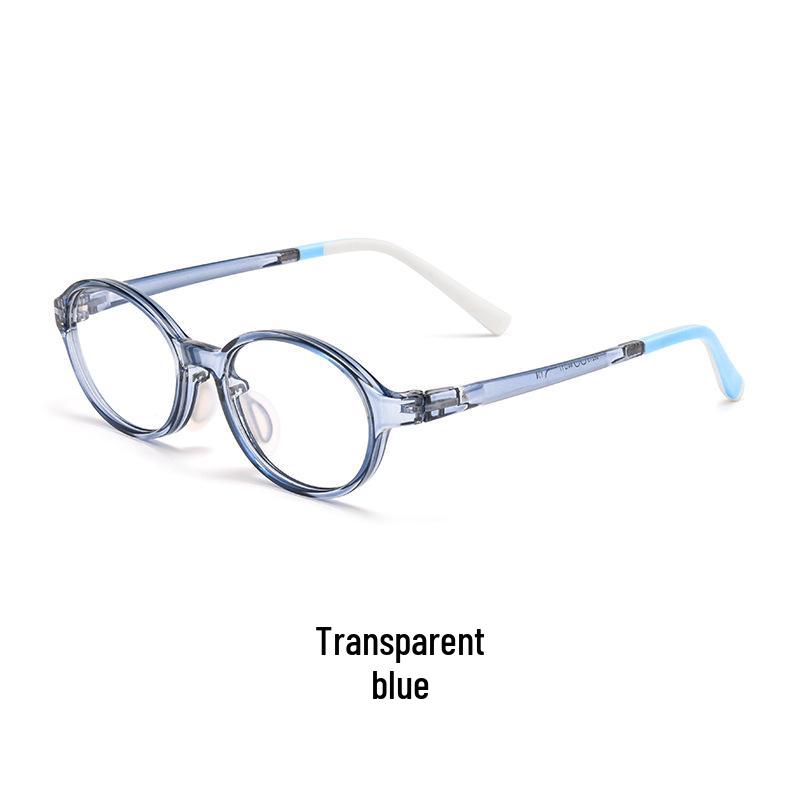 Children's Ultralight Transparent Eyeglass Frame with Soft Nose Pads for Boys & Girls (Model 89213ET)
