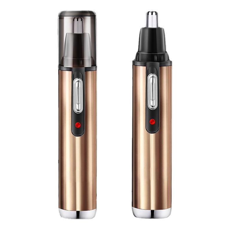 New Men s Rechargeable Automatic Nose Hair Trimmer - Washable, Gold/Blue. Rechargeable золотой