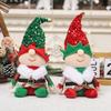 Plush Christmas Faceless Doll Creative Faceless Doll Ornament Christmas Elf Doll  Indoor Decor