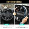 ElitingCar Premium Genuine Leather Steering Wheel Cover for Toyota Vellfire and 40 Stylish 3D Exclusive Car Easy Interior Dress Up Your Round 1 Piece
