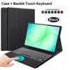 Fodral för Samsung Galaxy Tab A11 Plus 11 tum, Avtagbart Bluetooth-tangentbordsfodral för Samsung Tab A11+ SM-X230/235/236B/310/315