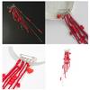 Beaded Tassel Pin Brooch Boho Chain Tassel Brooch Retro Dangle Brooch