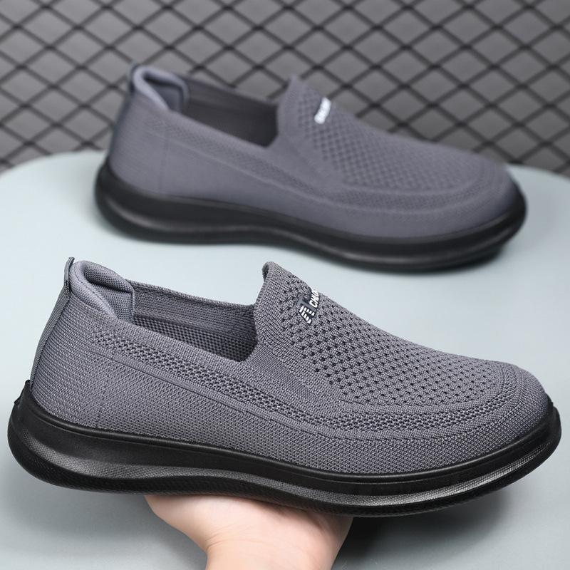 Low-top shoes soft-soled cloth shoes men's shoes spring and autumn single comfortable men's breathable shoes