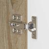 Bathroom Cabinet with Open Shelf ZWOLLE Sonoma Oak