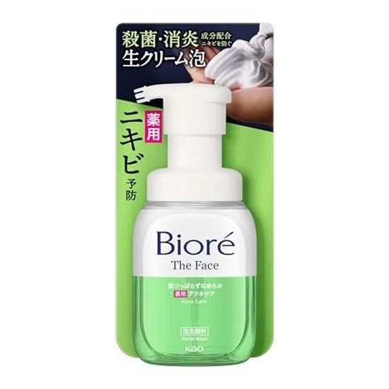 Bioré Face Acne Care Main BodyFoam CleanserFrictionlessAcne PreventionContains Antibacterial Anti-inflammatory Ingredients200 milliliters (x 1)