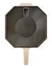 Dr.HOWS Palette Grill Pan 28cm Octagonal Deep Beige (Gas Stove Only) Pastel Korean BBQ Pan Home Camping Samgyeopsal [Officially Sold in Japan]