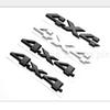3D Metal 4x4 Limited Logo Badge Rear Trunk Emblem Sticker Car Decals for Jeep Grand Cherokee Overland Compass Wrangler