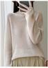 2025 Women's French Tencel Wool Knitwear: Autumn/Winter Seamless, Loose, Slimming, Lightweight, Warm, and Comfortable Sweater