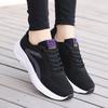 Knitted Mesh Women Running Shoes Light Breathable Casual Sneakers Non-slip Outdoor Sports Shoes