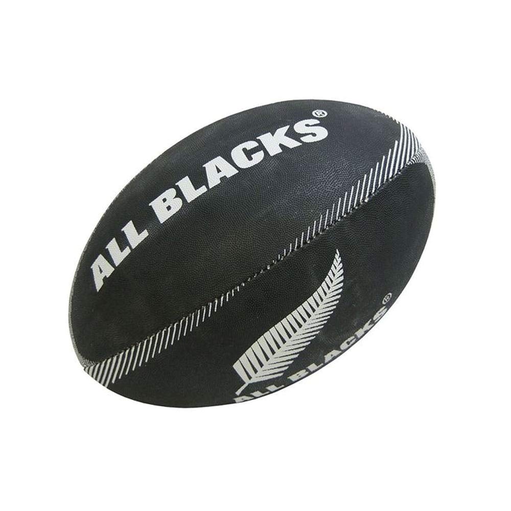 GILBERT Rugby Ball - All Blacks Supporter Ball - Black, Size 3 - Junior (Kids/Children)