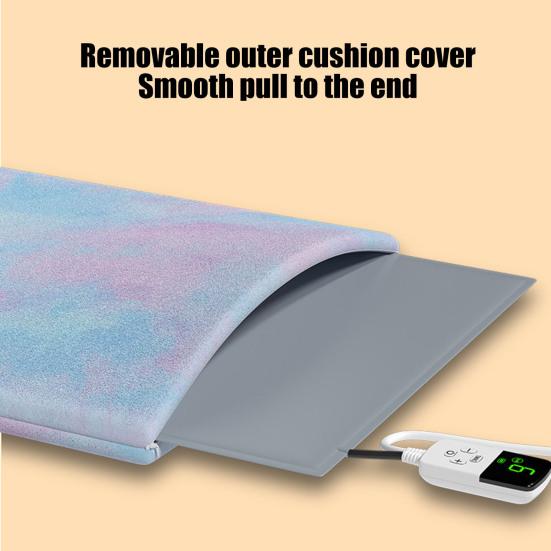 Heated Pet Pad 9 Temperature Adjustable Electric Heated Cat Bed Waterproof Pet