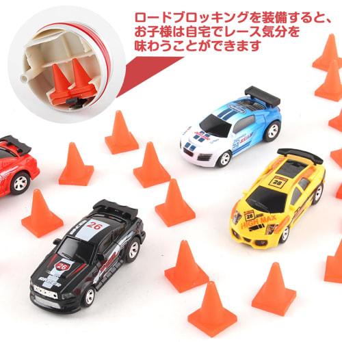 Plastic Stunt Car, Mini Tin Can RC Car, Kids' Radio Control, Battery-Operated Mini RC Car with LED Lights, Off-Road Micro Racing Car with Obstacles, D