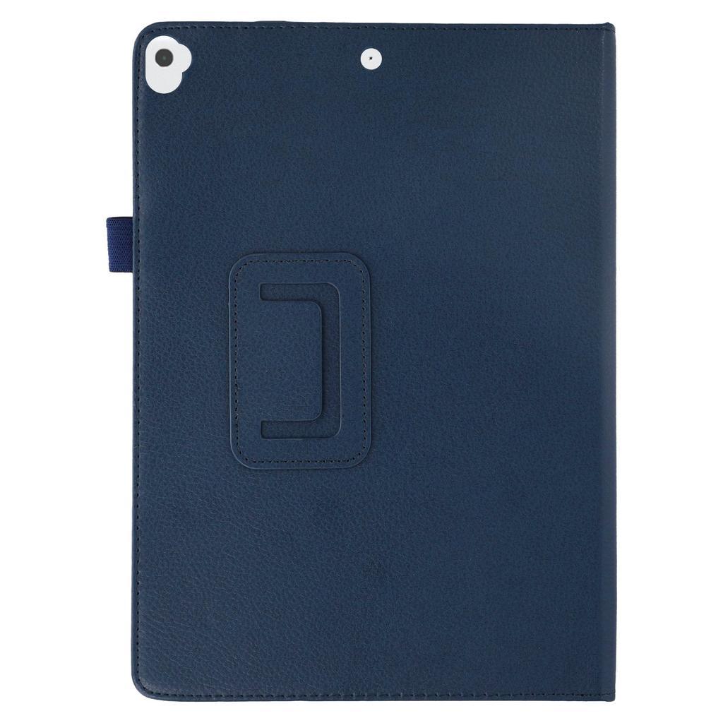 Tablet-Hülle für iPad 10.2 (2021)/(2020)/(2019) Bi-Fold-Stand-Lederhülle mit Litschi-Textur