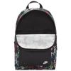 Nike Heritage Polyester Backpack Regular Unisex Black Casual DB4715-010
