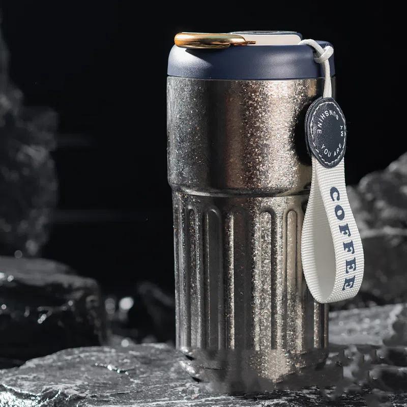 New Simple Appearance Level Intelligent Temperature Measuring Coffee Cup Portable Car with Advanced Coffee Cup Thermos Cup