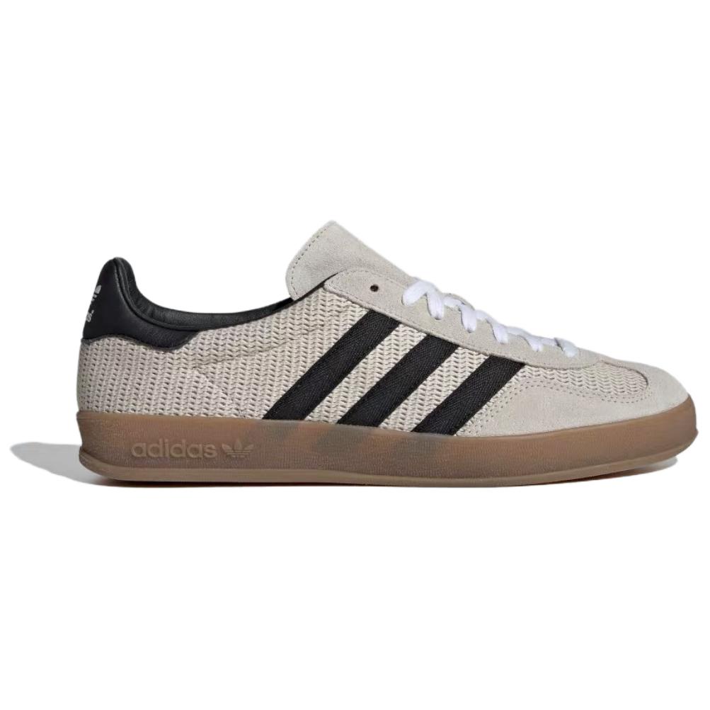 adidas Baskets Unisexe Gazelle Indoor Alumina Noir Crème Noir Gomme IH4769