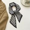 Fashion Headbands Hair Ribbons Scarf For Women Skinny Hairband Neck Scarves Black CLE