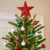 36pcs Glitter Christmas Baubles Plastic Christmas Tree Topper Xmas Tree Hanging Ball  Holiday Party