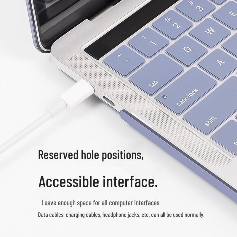 DiYiGongFang Ultra-dünne Schutzhülle für MacBook Air 13 Zoll