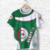 Algeria Men's T-shirts Casual Loose Round Neck DZ Algerian Flag Short Sleeve Tops Tees Men Clothing Oversized T Shirt 2024 Male