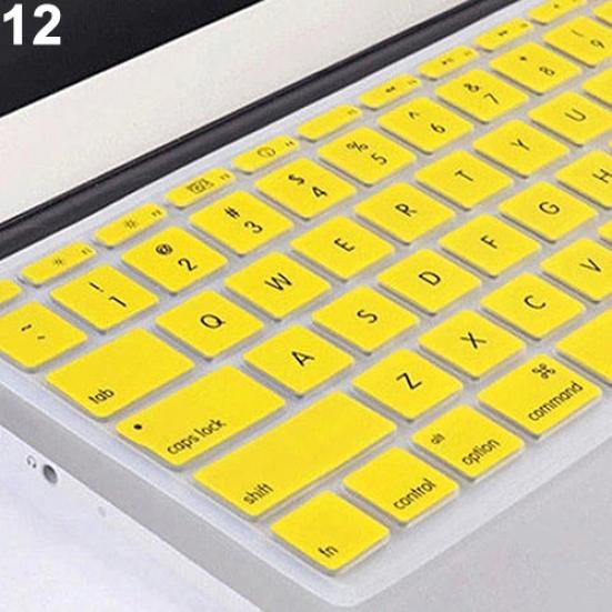 Silicone Keyboard Skin Protector Film Case Cover for Macbook Laptop Notebook