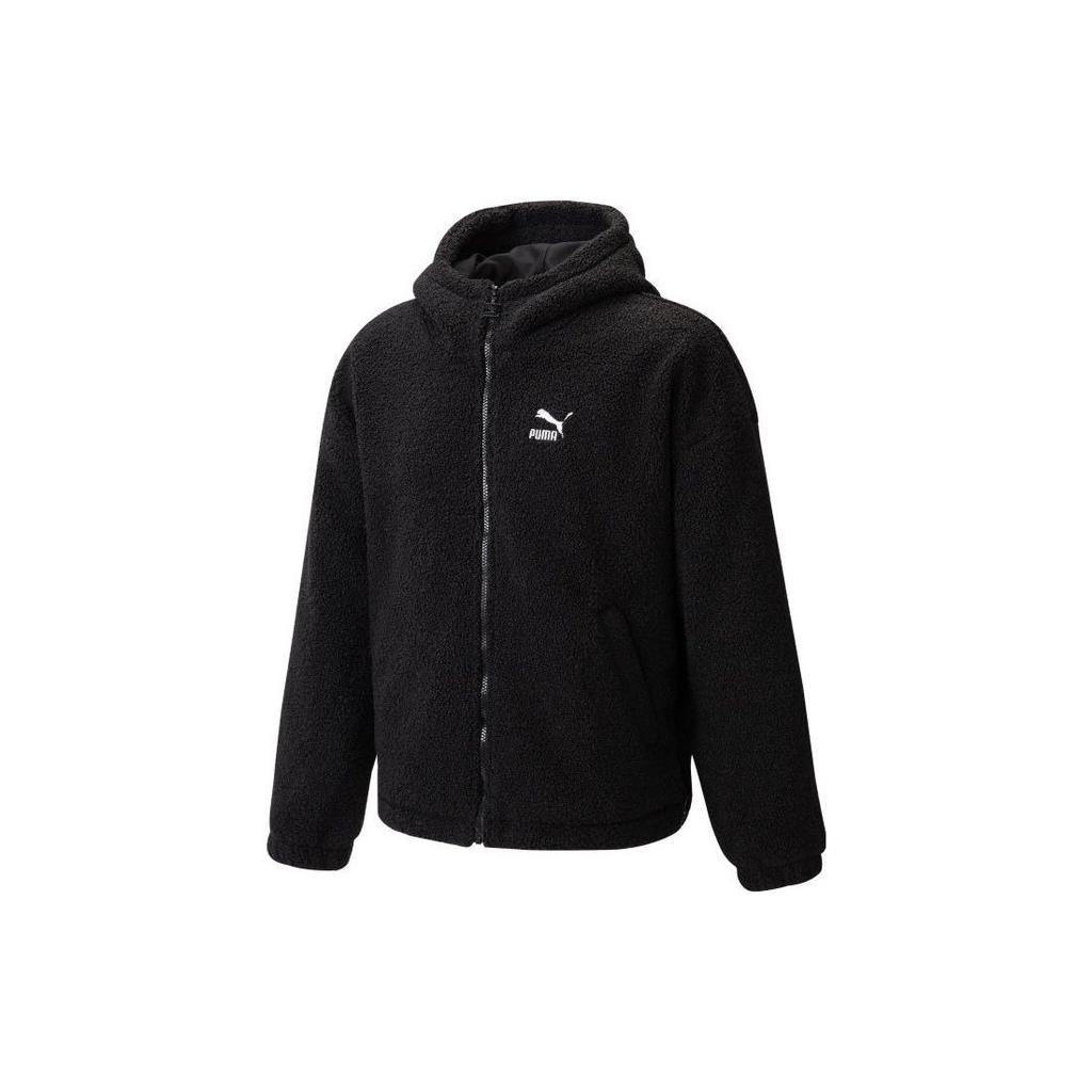 Puma Sametové bundy Unisex Černá S kapucí Střední 539568-01