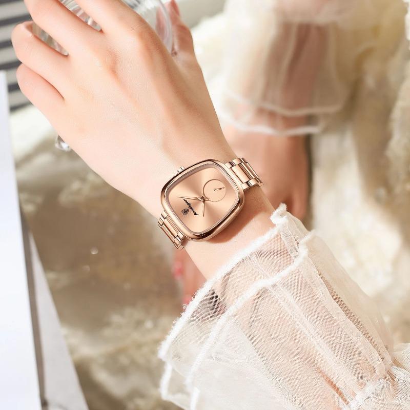 POEDAGAR Top Fashion Woman Wristwatch Waterproof Stainless Steel Quartz Ladies Watch Luxury Elegant Watches Female
