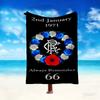 [Couverture Rangers FC] Couverture Créative pour Femmes Hommes Famille Ami pour Anniversaire Fête des Mères Fête des Pères Saint-Valentin
